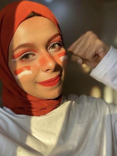 Makeup tema kemerdekaan Makeup tema kemerdekaan