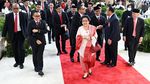 Megawati Berkebaya Nuansa Merah Putih di Sidang Tahunan 2023