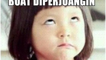 Tahu diri ya. oto: Istimewa