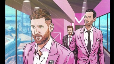 Meme Messi Bikin Gol Lagi di Inter Miami