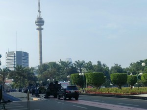 Gedung DPR Dijaga Ketat Paspampres Jelang Sidang Tahunan