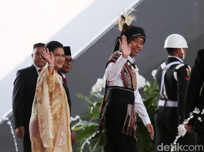 Penampilan Iriana Jokowi di Sidang Tahunan MPR 2023