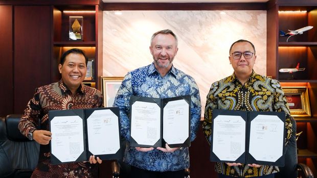 Penandatanganan MoU API-Angkasa Pura Properti-KSO FL Technics