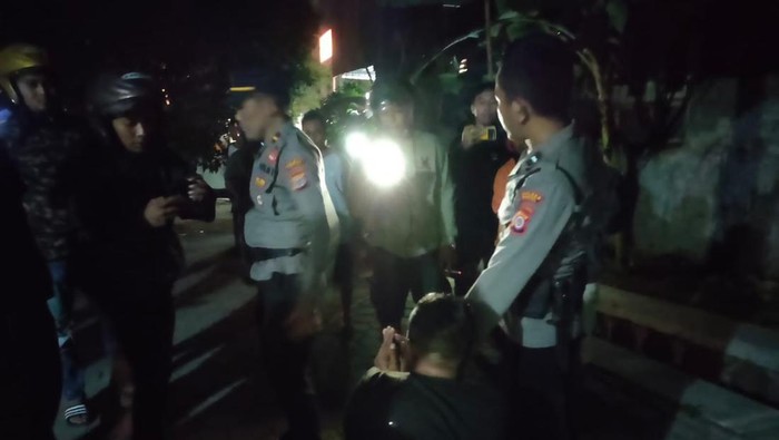 Penangkapan maling sepeda ontel di Kasongan, Bantul.