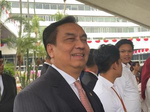 Bertemu Usai Sidang Tahunan, Effendi Simbolon Bilang Prabowo Tambah Keren
