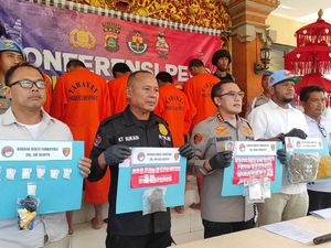 Polresta Denpasar Tangkap 22 Pengedar Narkoba, Klaim Selamatkan 10 Ribu Jiwa