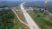 Kementerian Pekerjaan Umum dan Perumahan Rakyat (PUPR) terus mengebut proyek Tol Serang-Panimbang di Provinsi Banten. Dok Kementerian PUPR. 