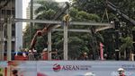 Progres Terkini Revitalisasi Halte Bus Transjakarta di Jalan Sudirman