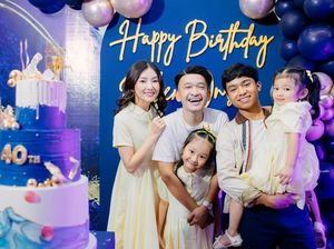 7 Foto-foto Keseruan Kejutan Ulang Tahun ke-40 Ruben Onsu