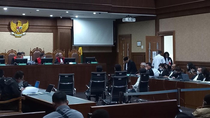 Sidang Lukas Enembe (Anggi-detikcom)