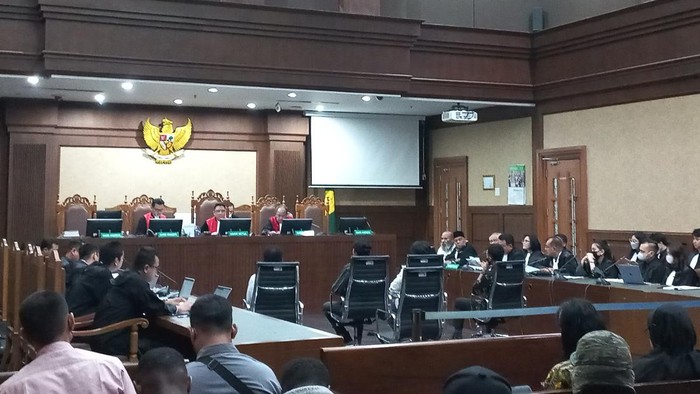 Sidang Lukas Enembe (Anggi-detikcom)