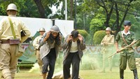 Tapak Tilas merupakan wujud partisipasi masyarakat dalam upaya pelestarian, penanaman jiwa, semangat, dan nilai-nilai perjuangan. Foto: Doc. Kemdikbud