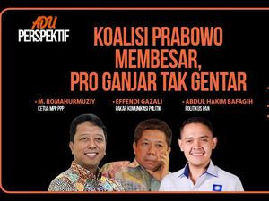 Adu Perspektif: Koalisi Prabowo Membesar, Pro-Ganjar Tak Gentar