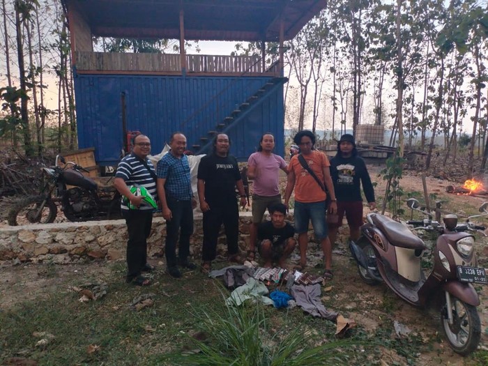 Tim Resmob Polres Blora menangkap pelaku pencurian minimarket di Wilayah Kecamatan Jiken, Blora, Rabu (16/8/2023).