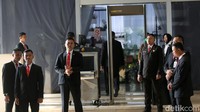 Paspampres juga melakukan pengamanan karena Presiden Jokowi akan menyampaikan pidato kenegaraan dalam sidang tahunan MPR/DPR/DPD RI. 