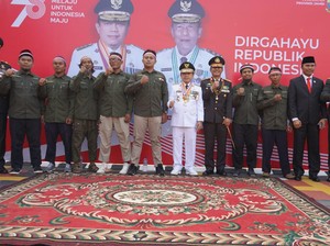 7 Eks Napi Teroris di Jambi Ikut Upacara HUT Ke-78 RI