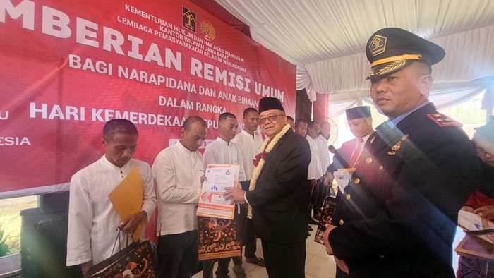 886 Napi Lapas Warungkiara Dapat Remisi, 8 Diantaranya Bebas Mayoritas Kasus Pencuria
