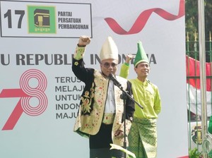 Gelar Upacara HUT RI Ke-78, PPP Gelorakan Semangat Kemenangan