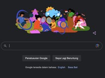 Ilustrasi Warna-warni Diela Maharanie di Google Doodle HUT Ke-78 RI