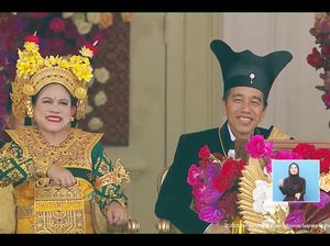 Iriana Jokowi Pakai Baju Adat Bali Saat Upacara HUT RI di Istana