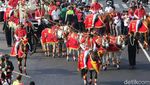 Melihat Bendera Pusaka Dikirab dari Monas ke Istana