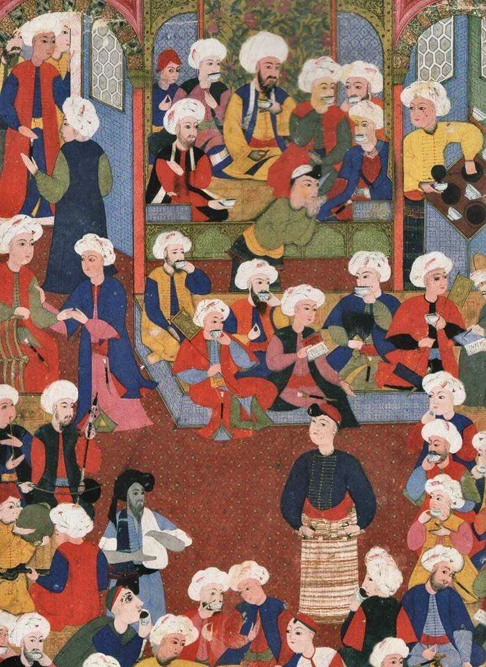 Kopi digemari di Istana Ottoman, bahkan menjadi sajian spesial untuk tamu Sultan.