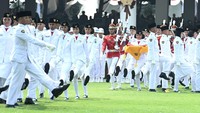 Lilly merupakan pembawa baki nasional 2023 yang mewakili Provinsi Papua Pegunungan. Dia merupakan wanita kelahiran Wamena pada 15 Mei 2007. Foto: (dok.Biro Pers)