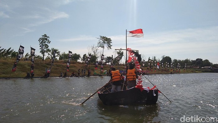 Lomba unik HUT kemerdekaan ke-78 RI di Majalengka.