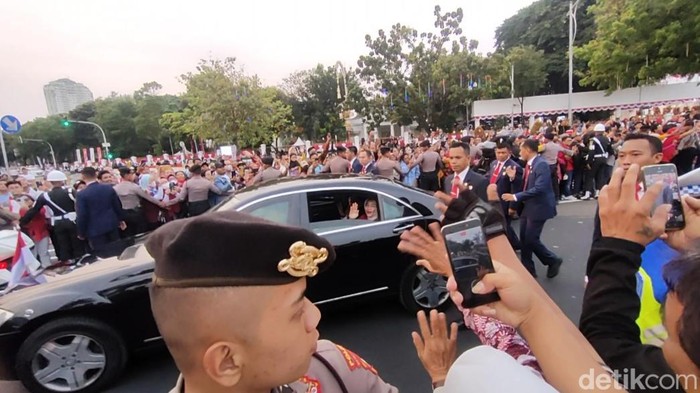 Maruf Amin tinggalkan istana (Dwi Rahmawati/detikcom)