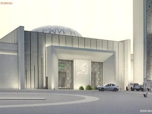 Masjid Jokowi di Abu Dhabi Diresmikan Oktober 2023