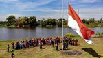 Melihat Lagi Upacara HUT ke-78 RI di Berbagai Daerah Indonesia