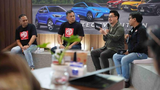 MG ajak komunitas ngobrolin mobil listrik