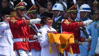 Pembawa baki Paskibraka Nasional 2023 adalah Lilly Indiani Suparman Wenda. Lilly Wenda adalah perwakilan dari Provinsi Papua Pegunungan. 