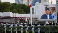 HUT ke-78 RI mengusung tema Terus Melaju Untuk Indonesia Maju.  