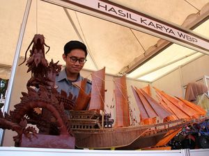 Keren! Kerajinan Ini Hasil Karya Warga Binaan Pemasyarakatan
