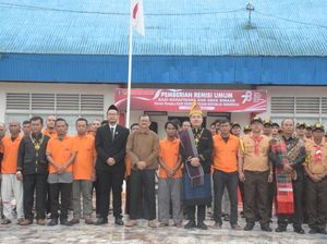 Napi di Dairi Dapat Remisi HUT RI, Wakil Bupati Beri Pesan Ini
