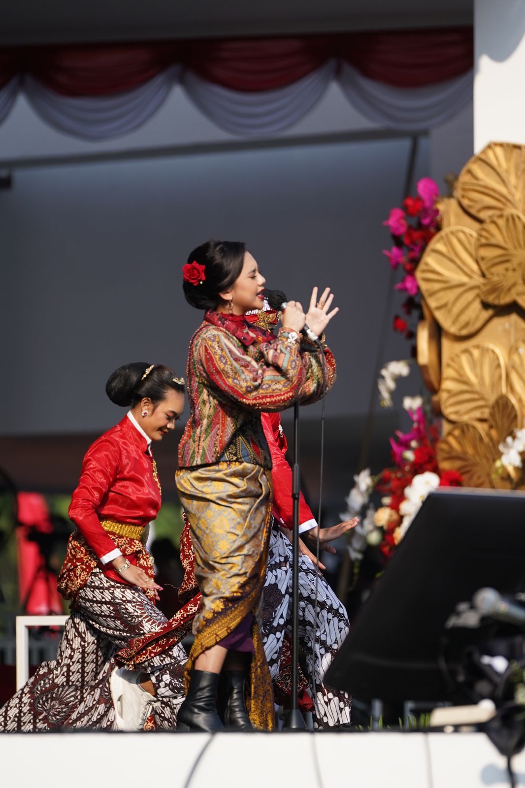 Penampilan Ziva Magnolya di HUT ke-78 RI di Istana Merdeka Penampilan Ziva Magnolya di HUT ke-78 RI di Istana Merdeka