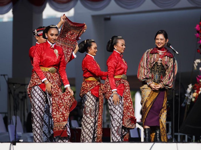 Penampilan Ziva Magnolya di HUT ke-78 RI di Istana Merdeka