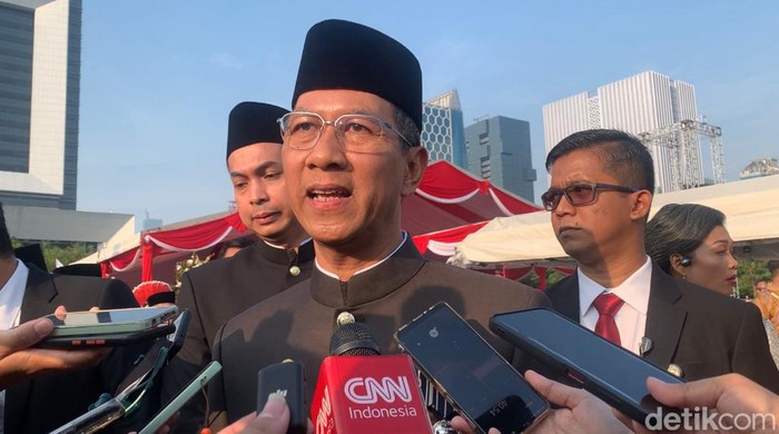 Pj Gubernur DKI Jakarta Heru Budi Hartono (Anggi/detikcom).