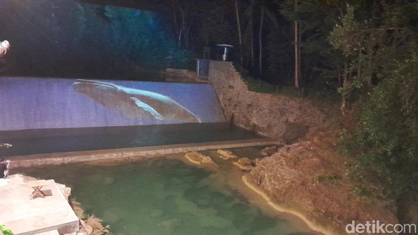 Atraksi Cahaya Kemerdekaan di Pangandaran