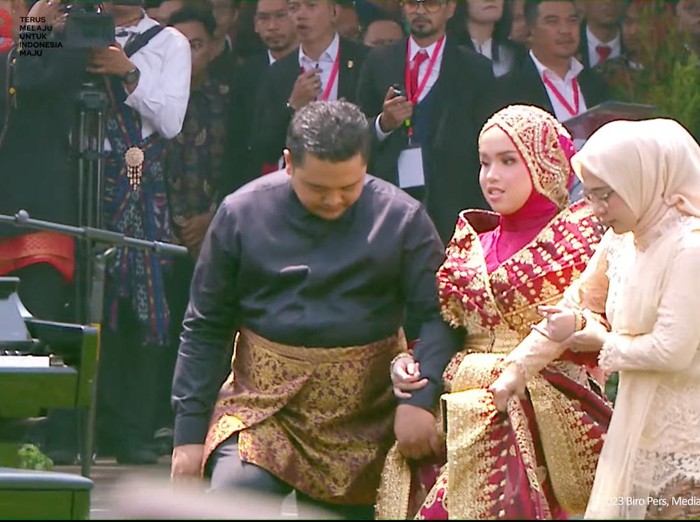 Putri Ariani tampil di HUT Ke-78 RI di Istana Merdeka.