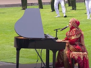 Lirik Lagu Rungkad yang Dinyanyikan Putri Ariani Saat Upacara HUT RI di Istana