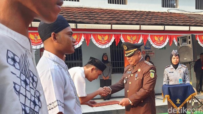 Ratusan napi di Purwakarta mendapatkan remisi