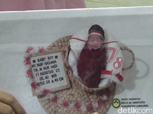 Tiga Bayi di Lumajang Lahir Bertepatan dengan HUT ke-78 RI