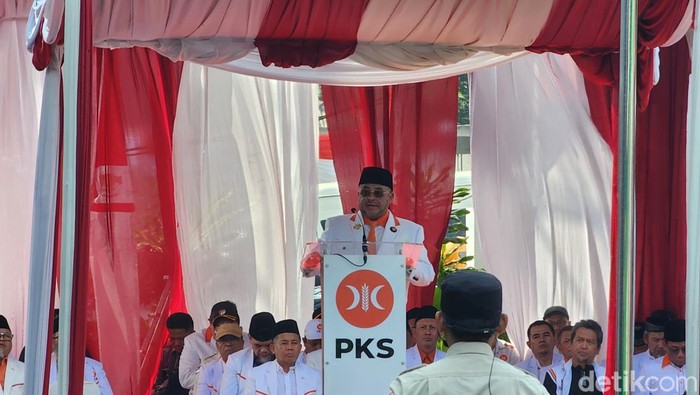 Sekjen PKS Habib Aboe Bakar Al-Habsy (Annisa Aulia/detikcom)