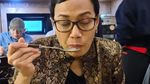 Sri Mulyani Menang Kostum Terbaik, Ini Momennya Kunjungi Kafe Difabel