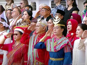 Menang Busana Terbaik, Sri Mulyani: Nggak Sia-sia Dandan Spesial