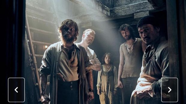 Cuplikan adegan film The Last Voyage of the Demeter (2023).