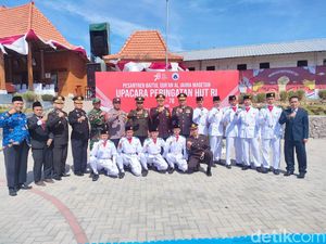 Upacara HUT RI di Ponpes yang Santrinya Viral Bawa Airsoft Gun Dipimpin BNPT