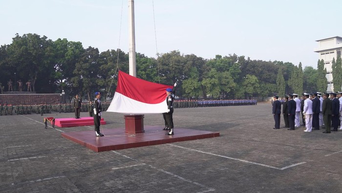 Upacara HUT ke-78 RI di Mabes TNI (dok istimewa)